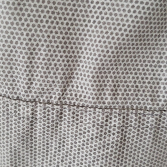 JCrew Seersucker Polka Dot Fitted Shirt Size XS - Picture 3 of 8